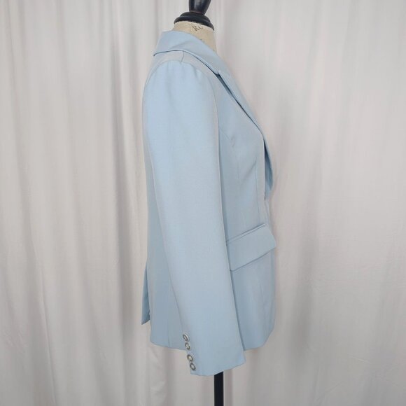 Avec Les Filles Blazer Small Blue Double Button - Picture 7 of 10